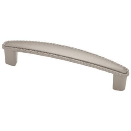 Liberty Hardware PN0402H-SN-C 4.25 in. Brushed Satin Nickel Rope Edged Pull 483289